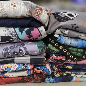 Colorful Graphic Print Clothing Bundle